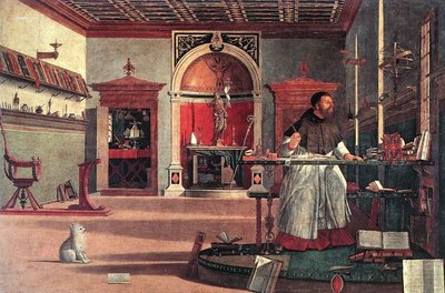 Vision of St. Augustine by Vittore Carpaccio